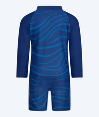 Watery UV-suit for kids - Fjord Long Sleeve Rashguard - Dark blue