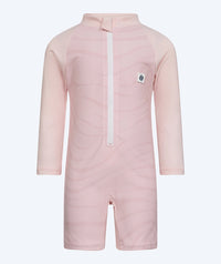 Watery UV-suit for kids - Fjord Long Sleeve Rashguard - Pink