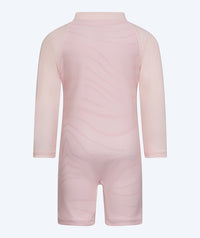 Watery UV-suit for kids - Fjord Long Sleeve Rashguard - Pink