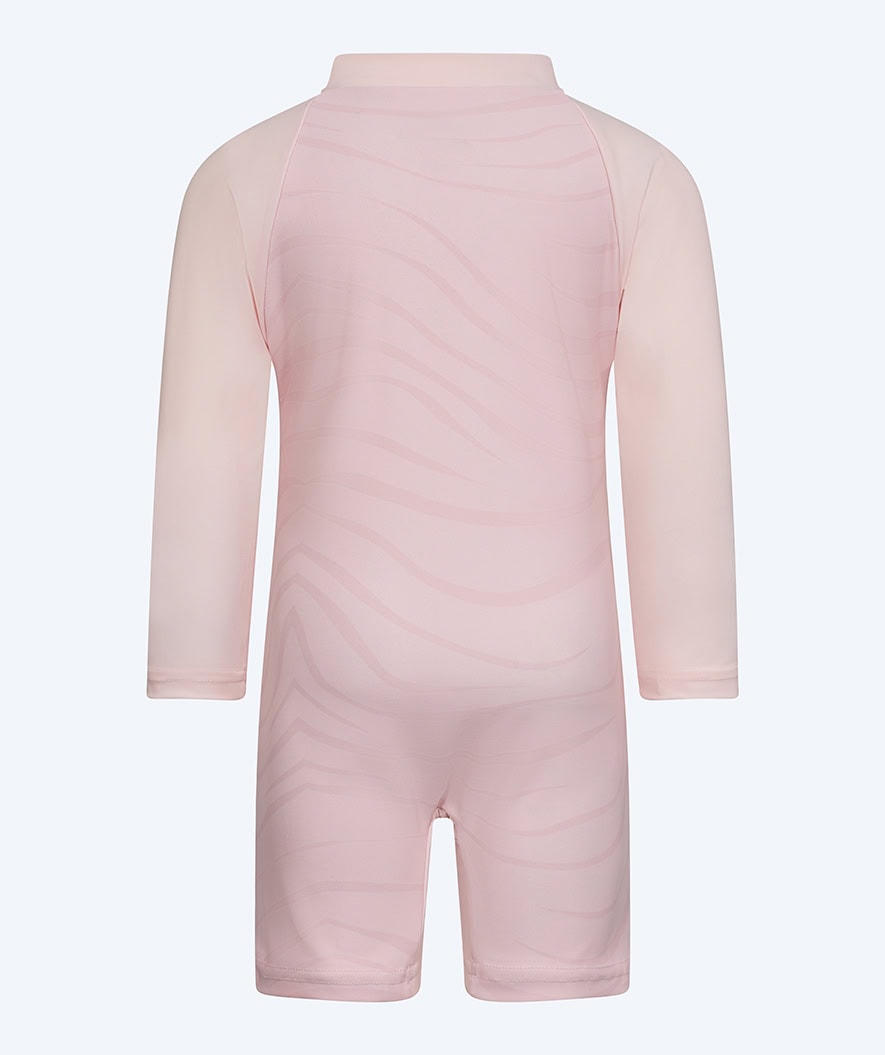 Watery UV-suit for kids - Fjord Long Sleeve Rashguard - Pink
