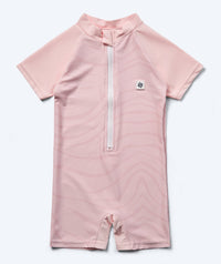 Watery UV-suit for children - Fjord Short Sleeve Rashguard - Pink