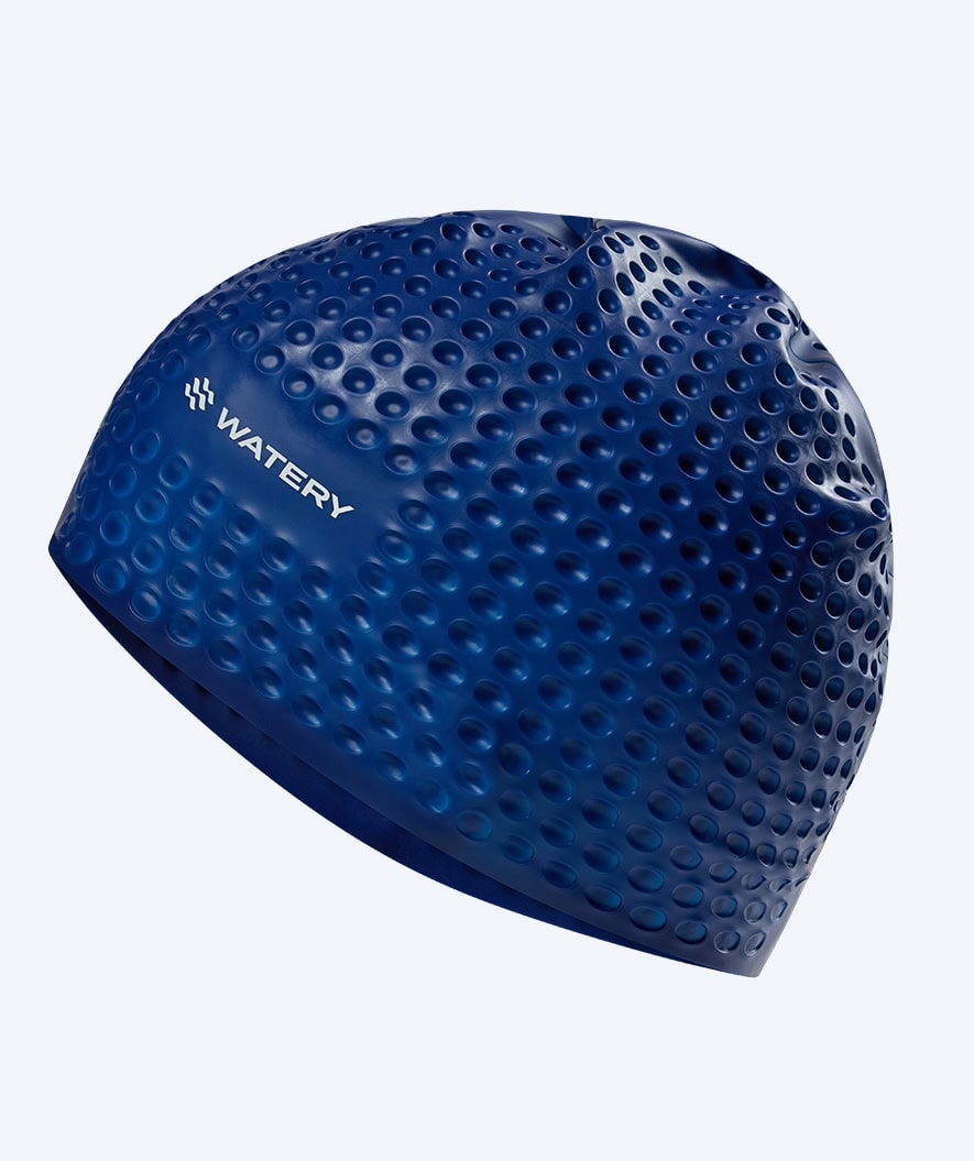 Watery swim cap - Larunda Bubble - Dark blue