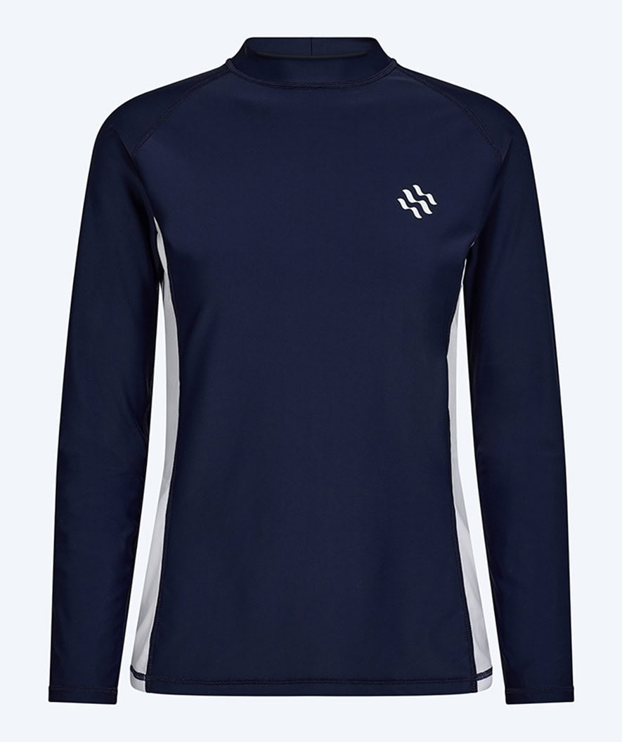 Watery UV-shirt for men - Talcott Long Sleeve Rashguard - Darkblue/white