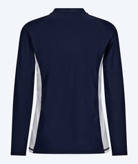 Watery UV-shirt for men - Talcott Long Sleeve Rashguard - Darkblue/white