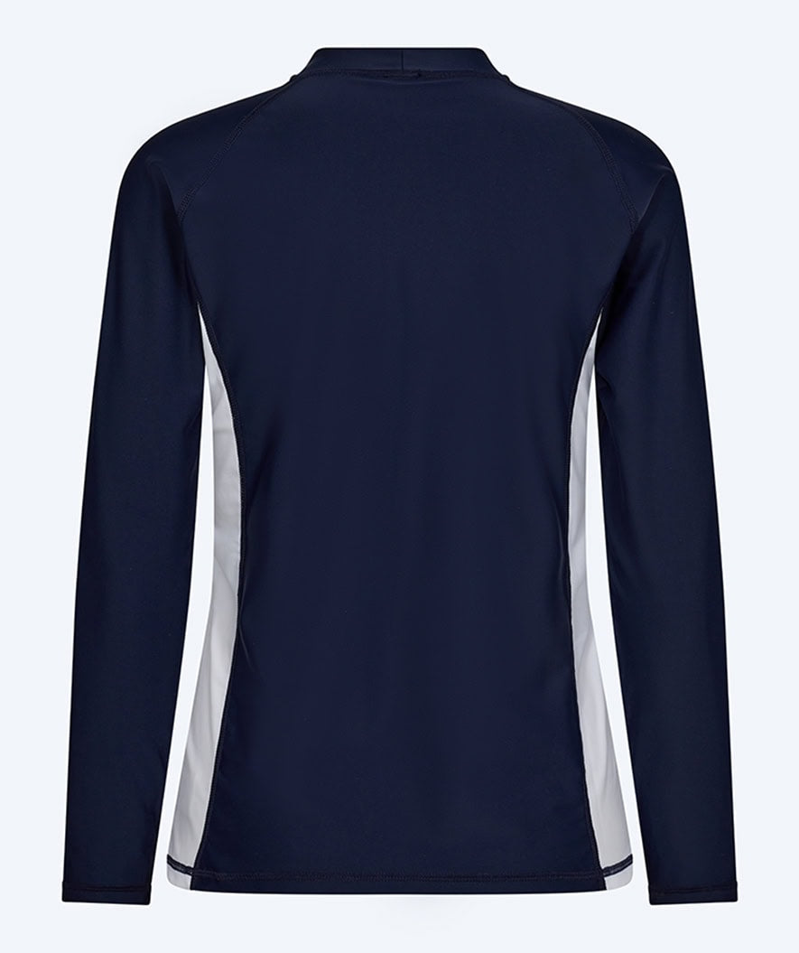 Watery UV-shirt for men - Talcott Long Sleeve Rashguard - Darkblue/white