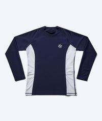 Watery UV-shirt for men - Talcott Long Sleeve Rashguard - Darkblue/white