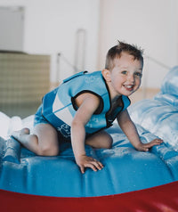 Watery swim vest for kids (1-6) - Active - Atlantic Blue