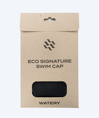 Watery swim cap - Eco Signature - Black