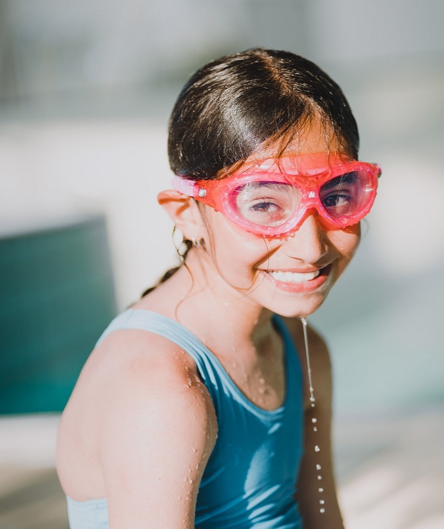 Watery swim goggles for kids - Mantis 2.0 - Atlantic Pink/clear