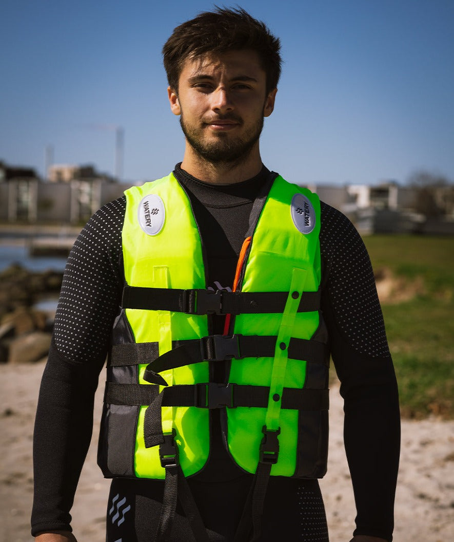 Watery life jacket for adults - Simple - Yellow