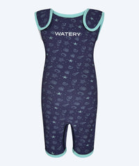 Watery wetsuit for kids - Baia Shorty - Atlantic Turquoise