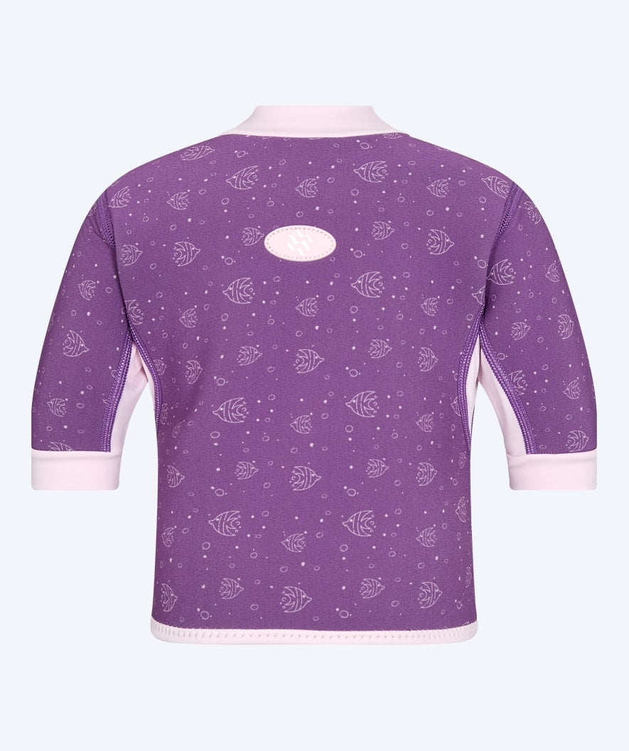 Watery neoprene shirt for kids - Baia Top - Atlantic Purple