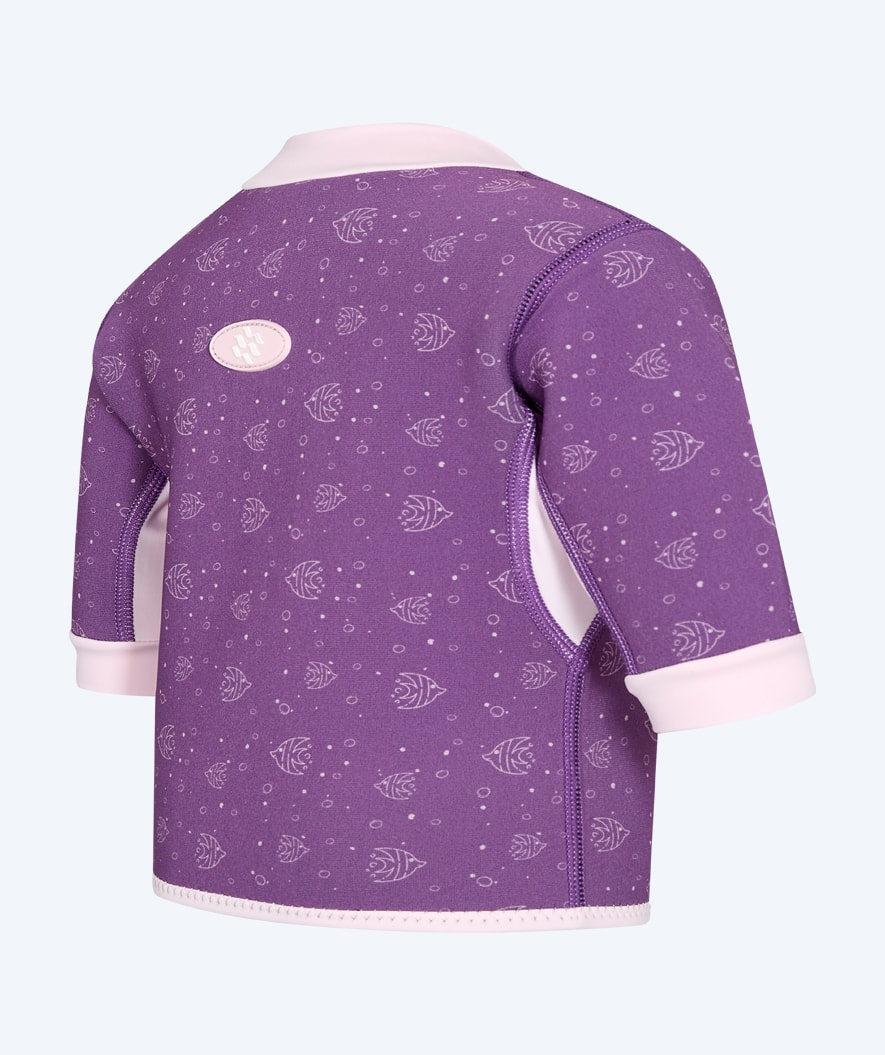 Watery neoprene shirt for kids - Baia Top - Atlantic Purple