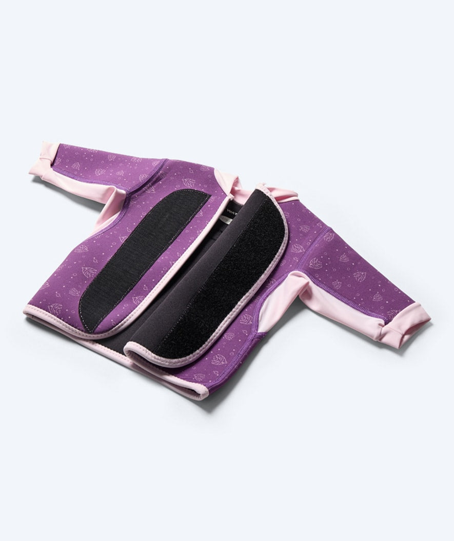 Watery neoprene shirt for kids - Baia Top - Atlantic Purple