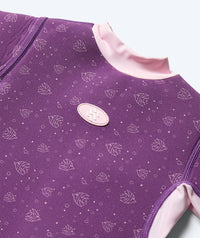 Watery neoprene shirt for kids - Baia Top - Atlantic Purple