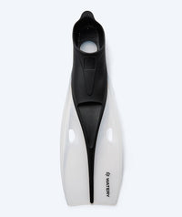 Watery diving fins for juniors/adults (33-46) - Breeve Longtail - Black/White