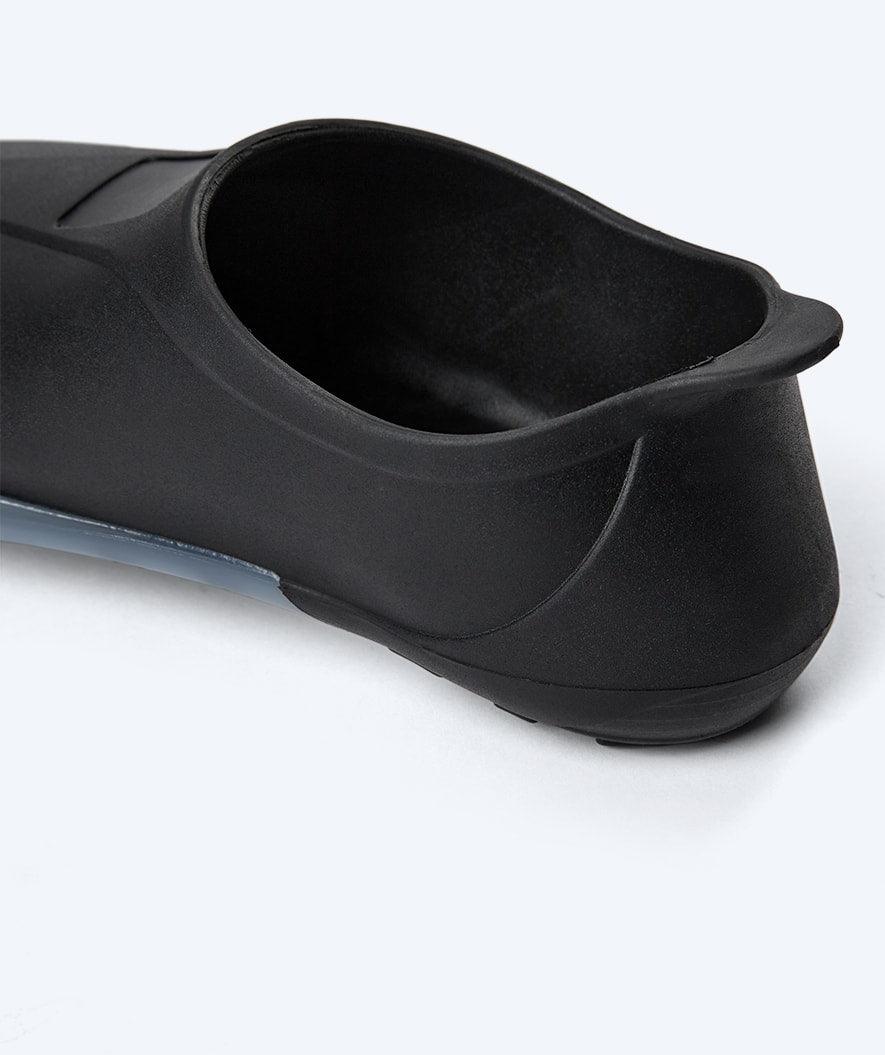 Watery diving fins for juniors/adults (33-46) - Breeve Longtail - Black/White