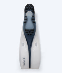 Watery diving fins for juniors/adults (33-46) - Breeve Longtail - Black/White