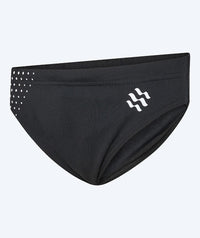 Watery triangular swim trunks for boys - Budgie Eco - Black Sporty