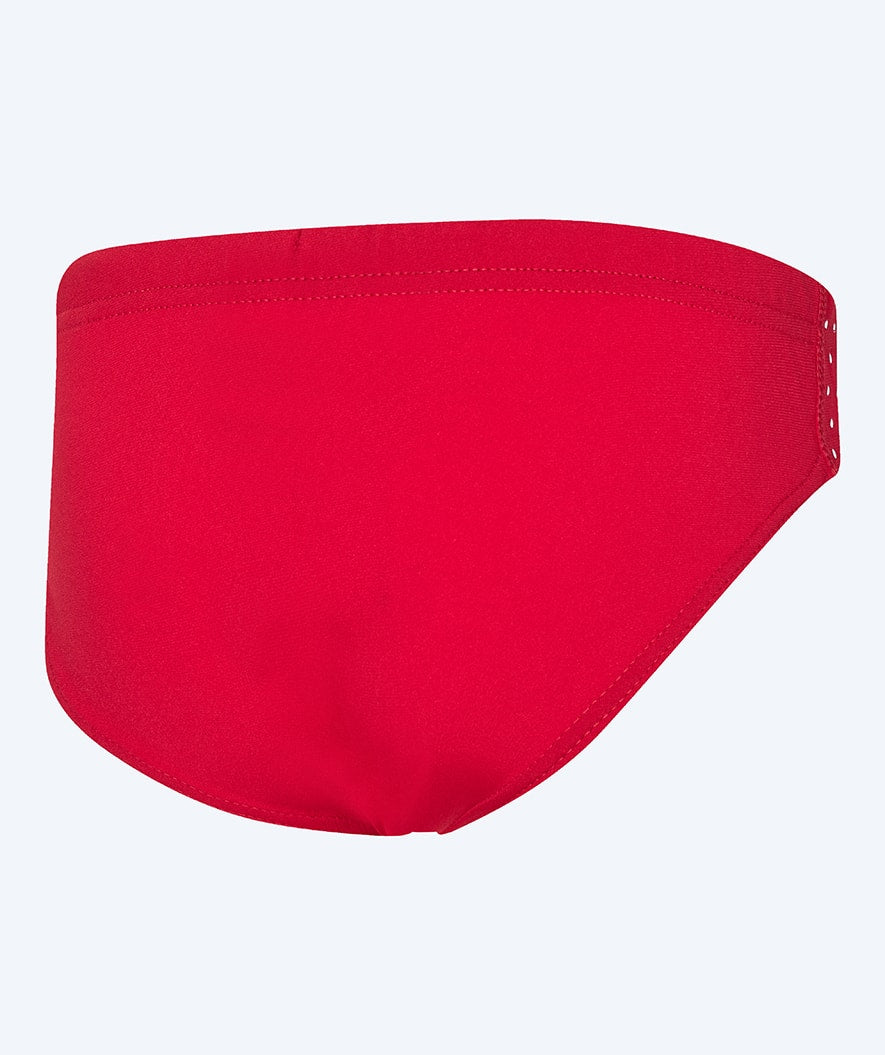Watery triangular swim trunks for boys - Budgie Eco - Red Sporty
