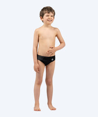 Watery triangular swim trunks for boys - Budgie Eco - Black Sporty
