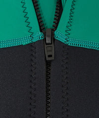 Watery UV wetsuit for kids - Calypso Full-Body - Green/black