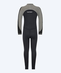 Watery UV wetsuit for kids - Calypso Full-Body - Grey/black