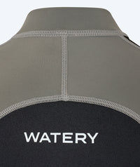 Watery UV wetsuit for kids - Calypso Full-Body - Grey/black