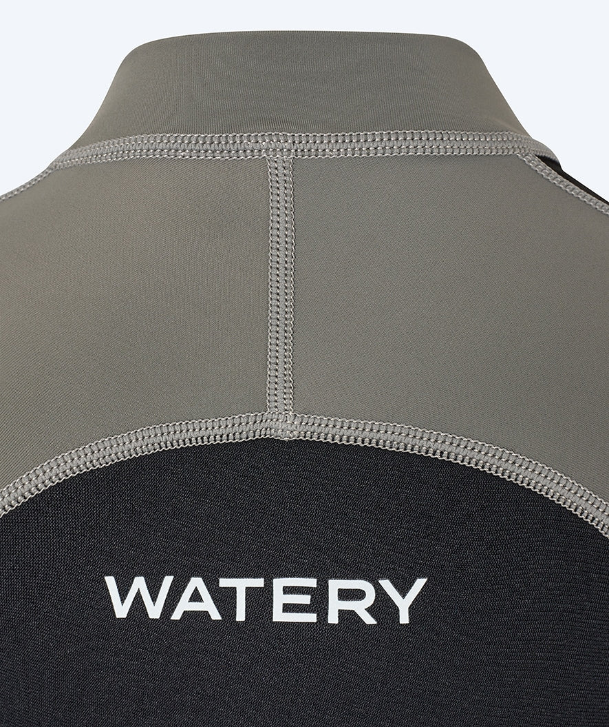 Watery UV wetsuit for kids - Calypso Full-Body - Grey/black