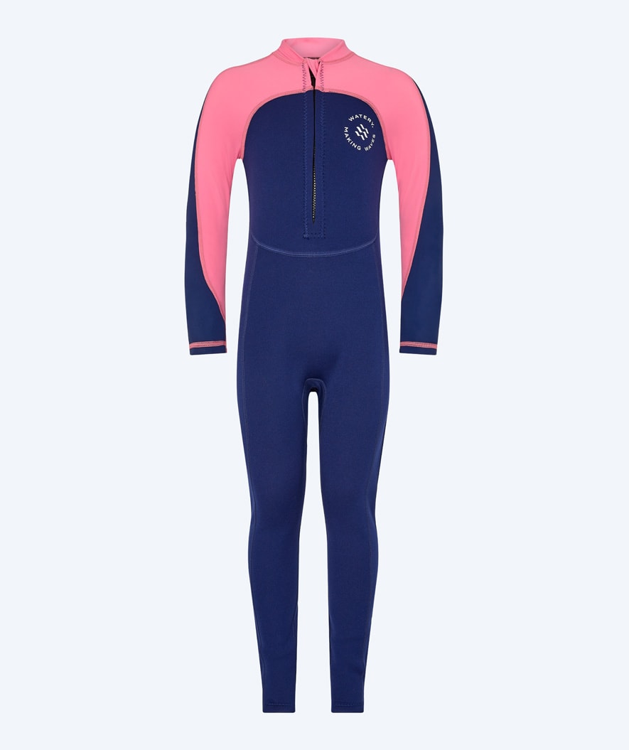 Watery UV wetsuit for kids - Calypso Full-Body - Pink