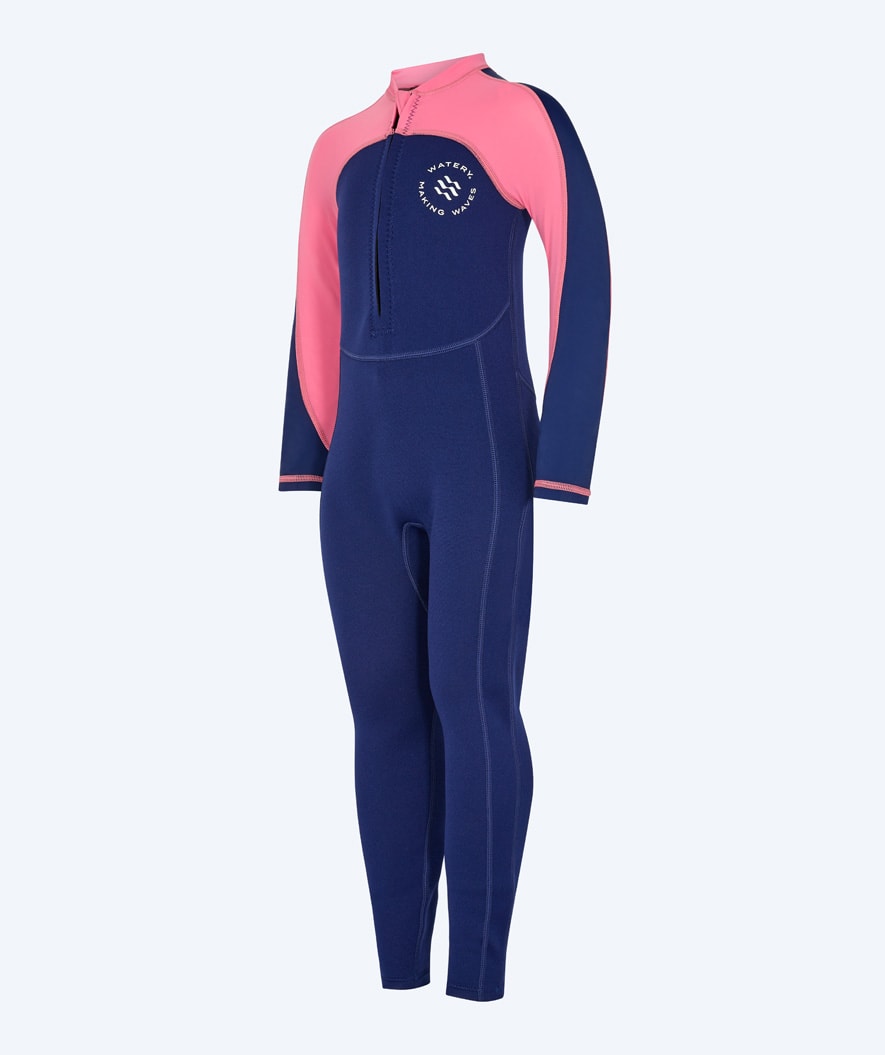 Watery UV wetsuit for kids - Calypso Full-Body - Pink