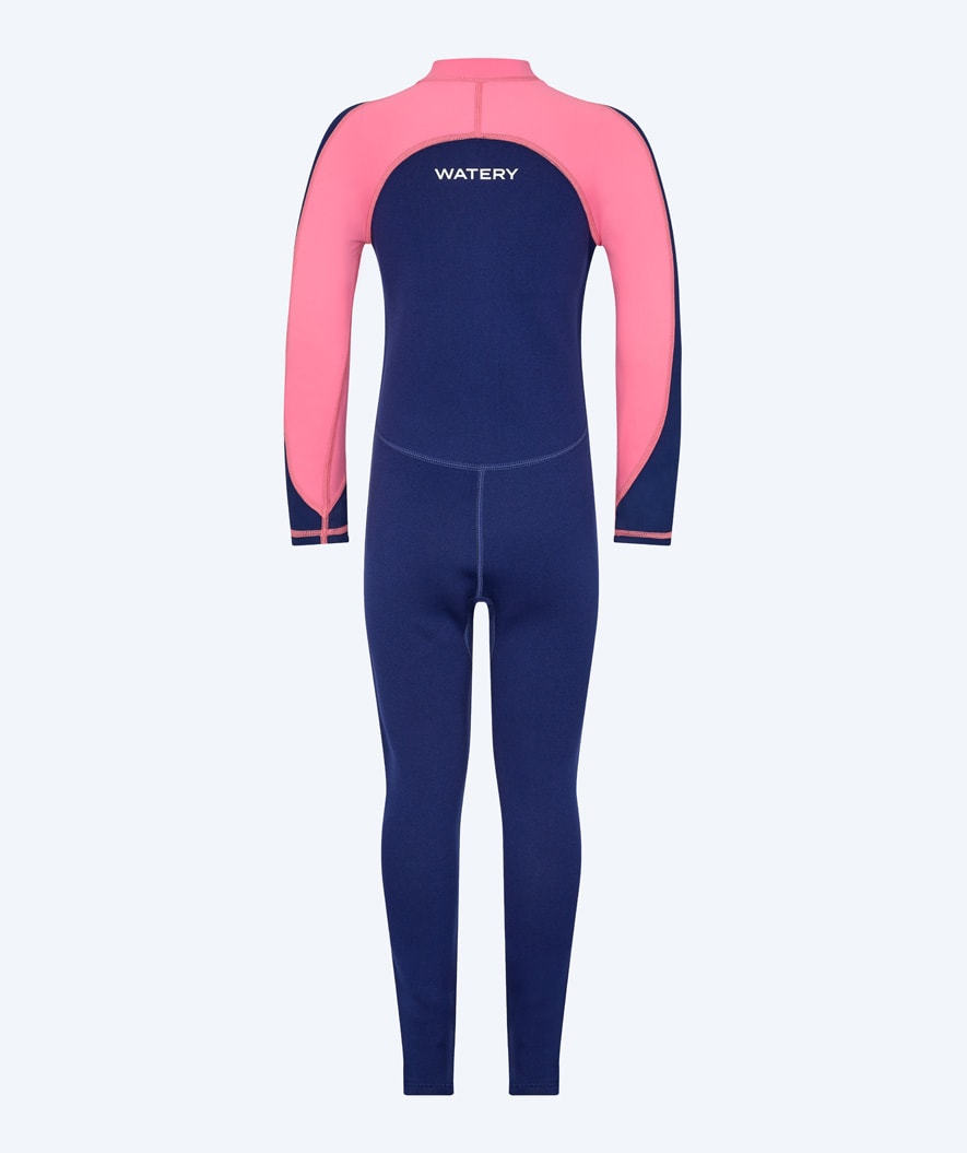 Watery UV wetsuit for kids - Calypso Full-Body - Pink