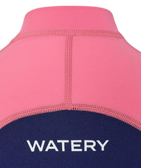 Watery UV wetsuit for kids - Calypso Full-Body - Pink