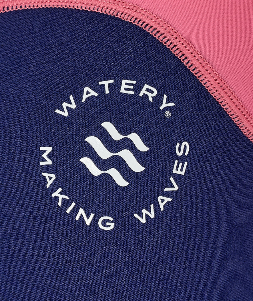 Watery UV wetsuit for kids - Calypso Full-Body - Pink