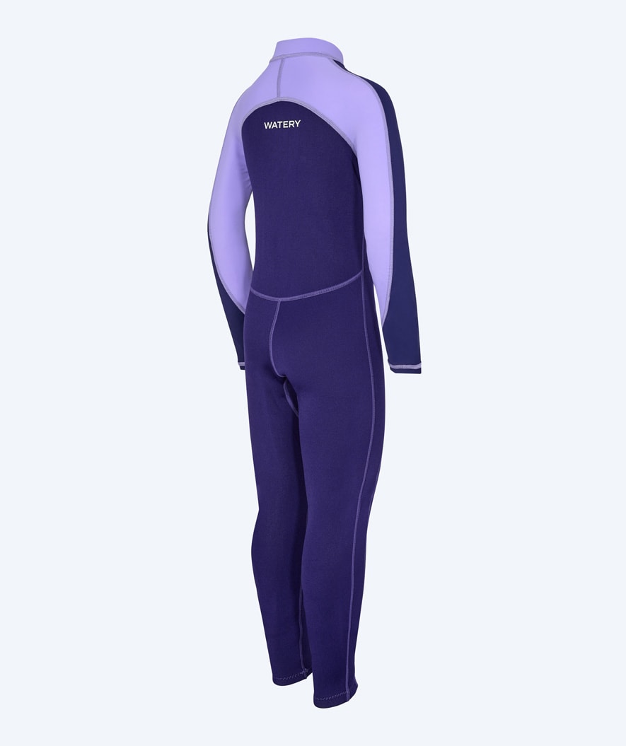 Watery UV wetsuit for kids - Calypso Full-Body - Purple