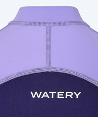 Watery UV wetsuit for kids - Calypso Full-Body - Purple