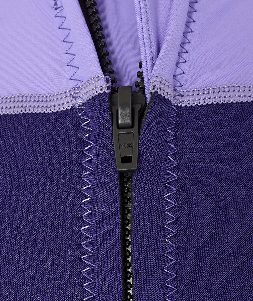 Watery UV wetsuit for kids - Calypso Full-Body - Purple