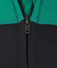 Watery UV wetsuit for kids - Calypso Long Sleeved - Green/black