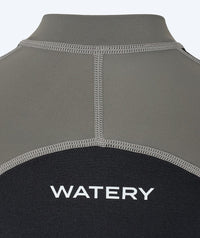 Watery UV wetsuit for kids - Calypso Long Sleeved - Grey/black
