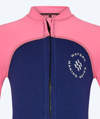 Watery UV wetsuit for kids - Calypso Long Sleeved - Pink