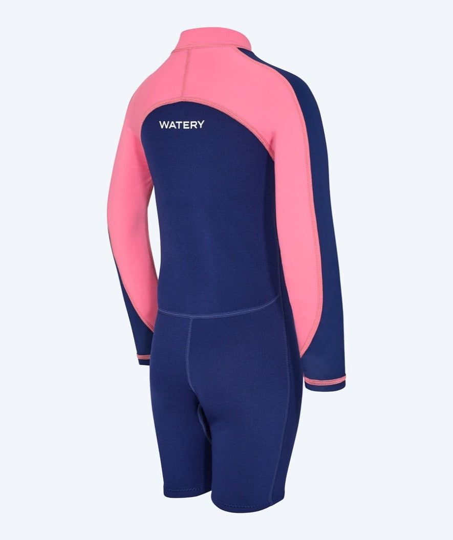 Watery UV wetsuit for kids - Calypso Long Sleeved - Pink