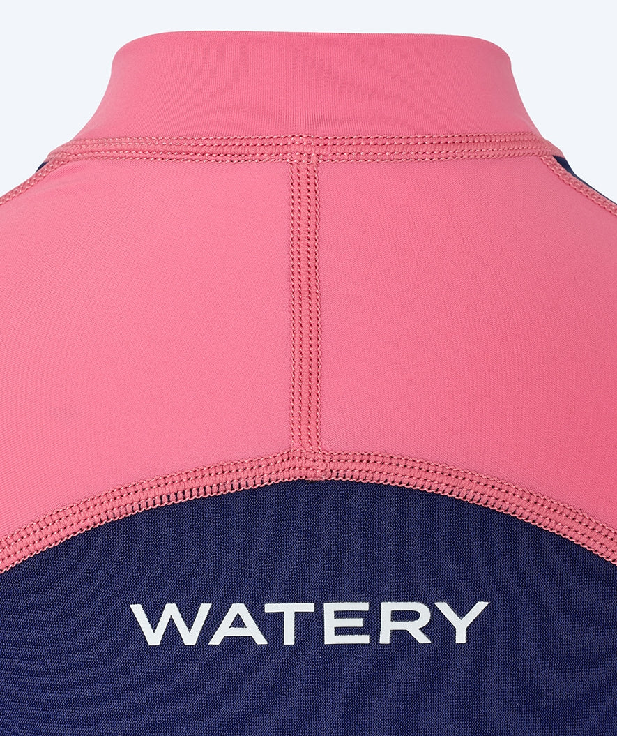 Watery UV wetsuit for kids - Calypso Long Sleeved - Pink