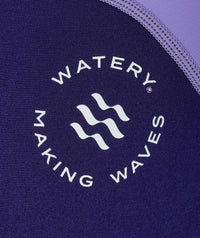 Watery UV wetsuit for kids - Calypso Long Sleeved - Purple