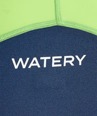 Watery UV wetsuit for kids - Calypso Long Sleeved - Atlantic Green