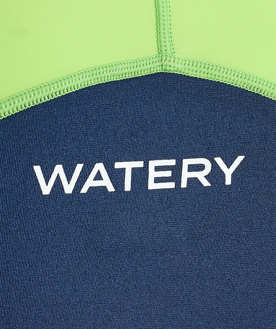 Watery UV wetsuit for kids - Calypso Long Sleeved - Atlantic Green