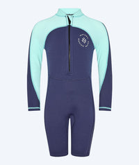 Watery UV wetsuit for kids - Calypso Long Sleeved - Atlantic Turquoise