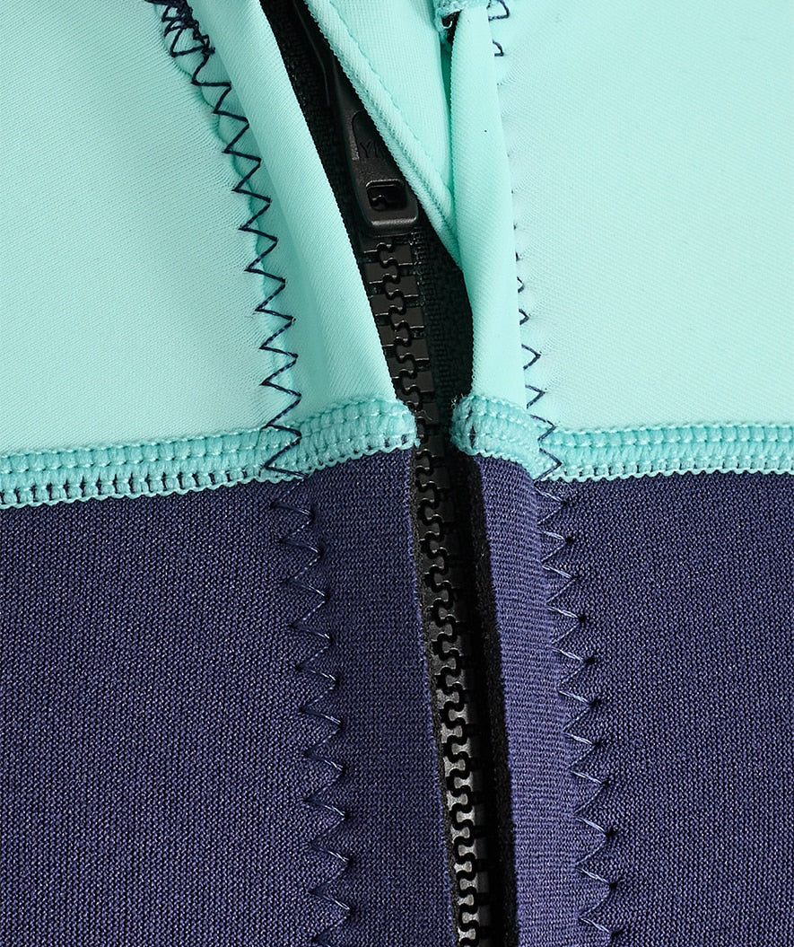 Watery UV wetsuit for kids - Calypso Long Sleeved - Atlantic Turquoise