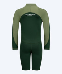 Watery UV wetsuit for kids - Calypso Long Sleeved - Green/light green