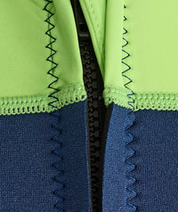 Watery UV wetsuit for kids - Calypso Shorty - Atlantic Green