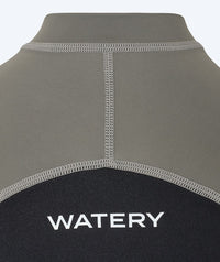 Watery UV wetsuit for kids - Calypso Shorty - Grey/black